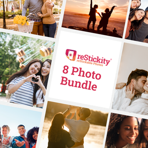 8 reStickity Bundle (4 - 4"x4", 2 - 5"X7", 2 - 8"X10")