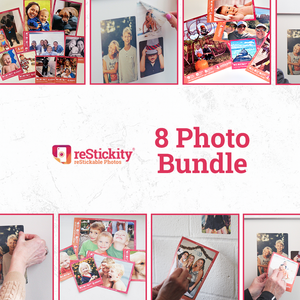 8 reStickity Bundle (4 - 4"x4", 2 - 5"X7", 2 - 8"X10")